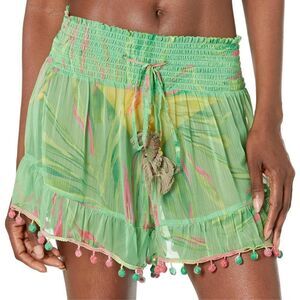 $225 Ramy Brook Women's Larsen Botanical Printed Short NWT